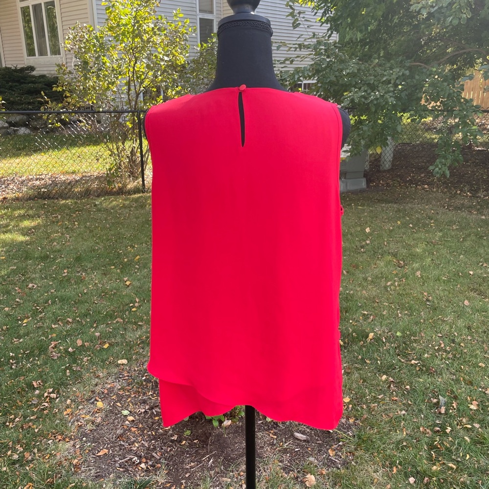 Red Relativity blouse - Picture 4 of 5